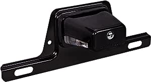 License Plate Bracket With Light For Golf Cart