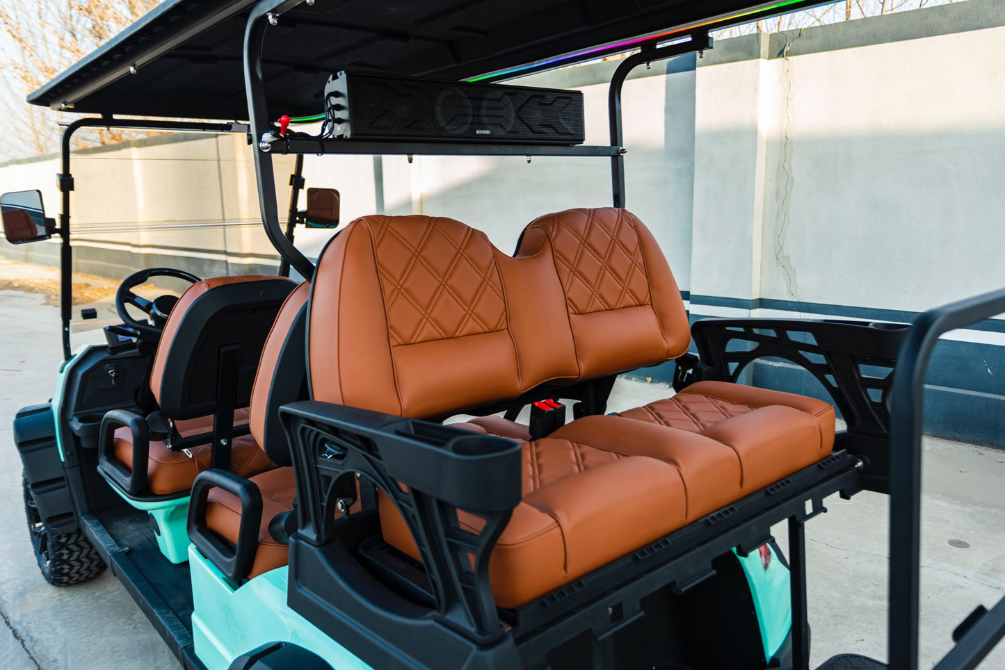 2024 Triton LITHIUM 6 Seater (Sea Foam on Brown)